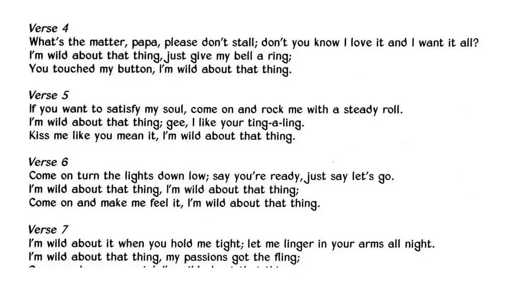 蓝调音乐：Wild About That Thing