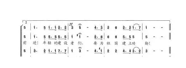 前进，年轻的建设者们