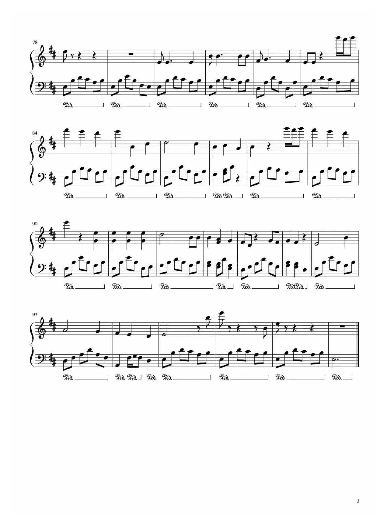 Scarborough Fair（斯卡布罗集市）（BiBiPiano钢琴版）