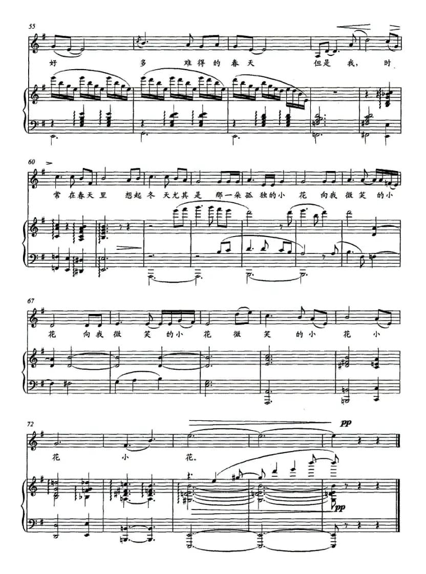 金色的小花（正谱）