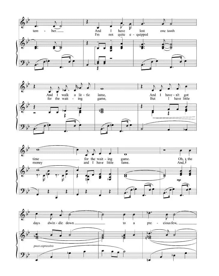 九月之歌（正谱 [美]）