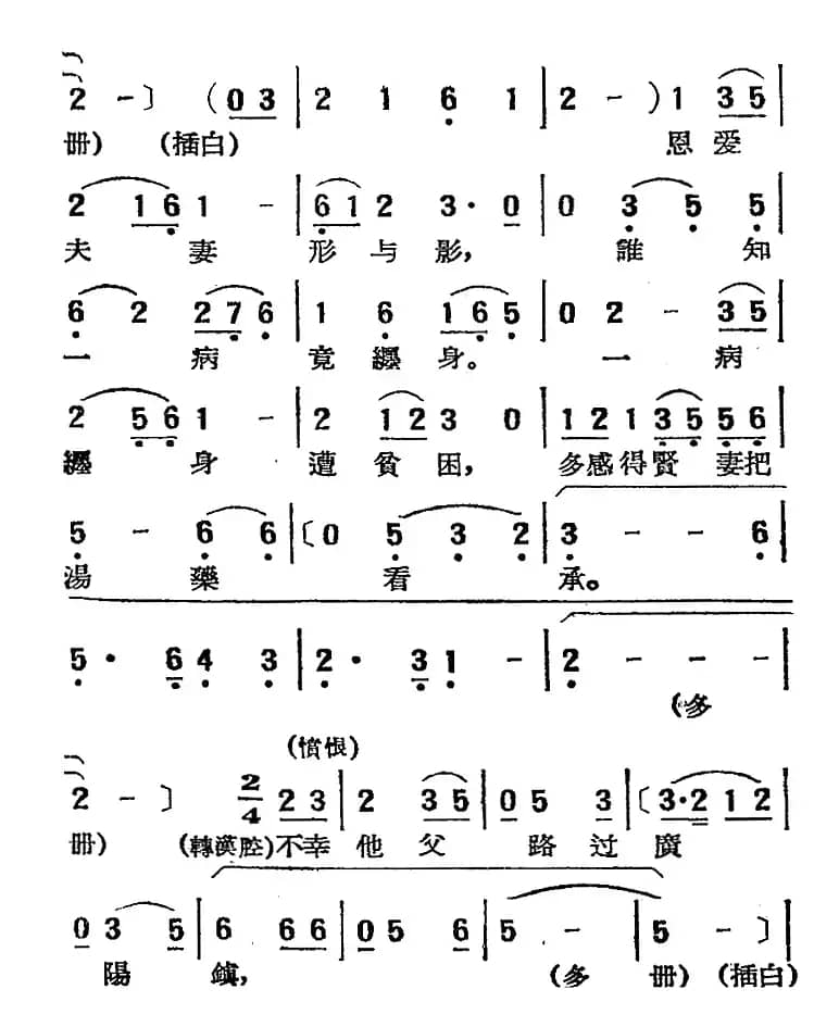 [湘剧高腔]团圆（三十五）寄生草、汉腔（戏曲电影《拜月记》选段）