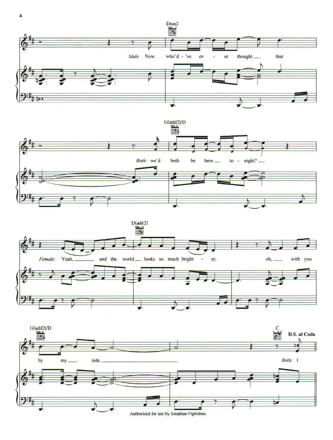 [美]Start Of Something New（正谱）