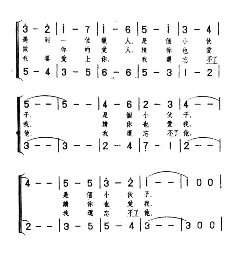 [波兰]有位姑娘到树林里去采红莓果
