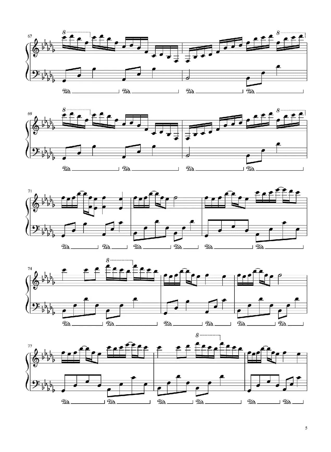 Luv Letter（情书）（BiBIPiano钢琴版）