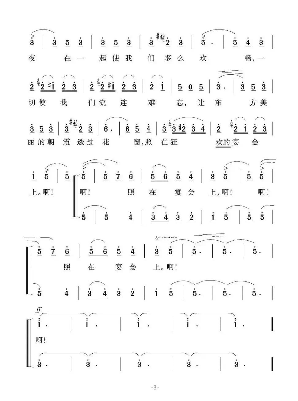 [意] 饮酒歌（歌剧《茶花女》选曲 ）