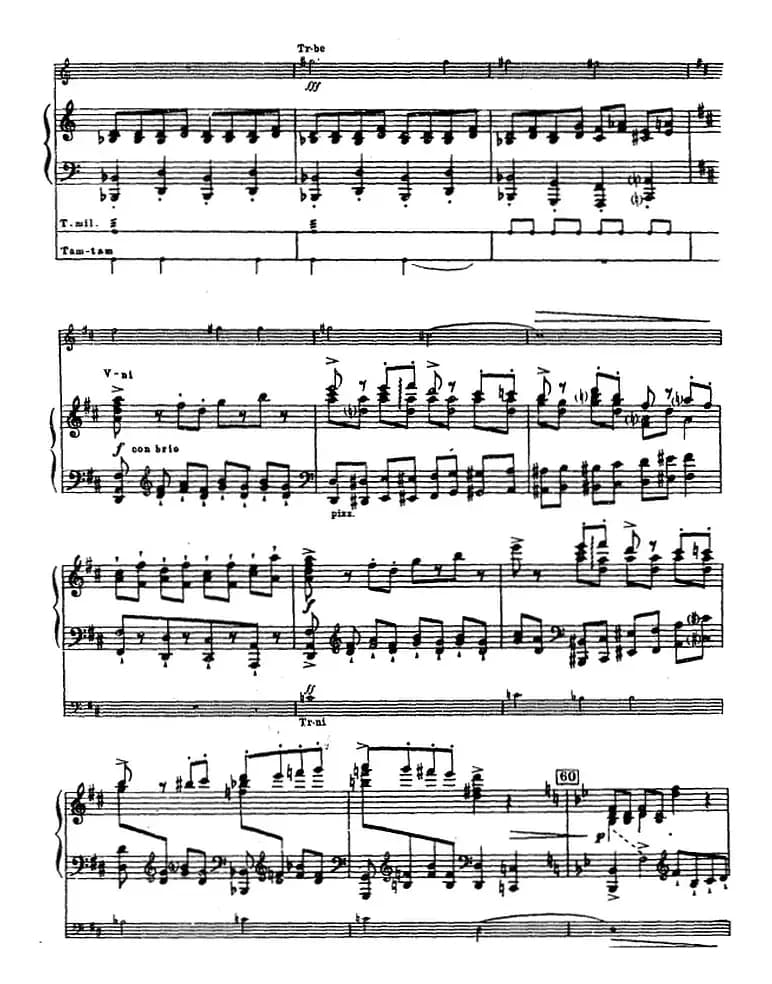 5.冰湖上的激战（选自大合唱《亚历山大·涅夫斯基》、正谱）