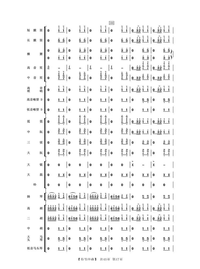 春节序曲（民乐合奏）
