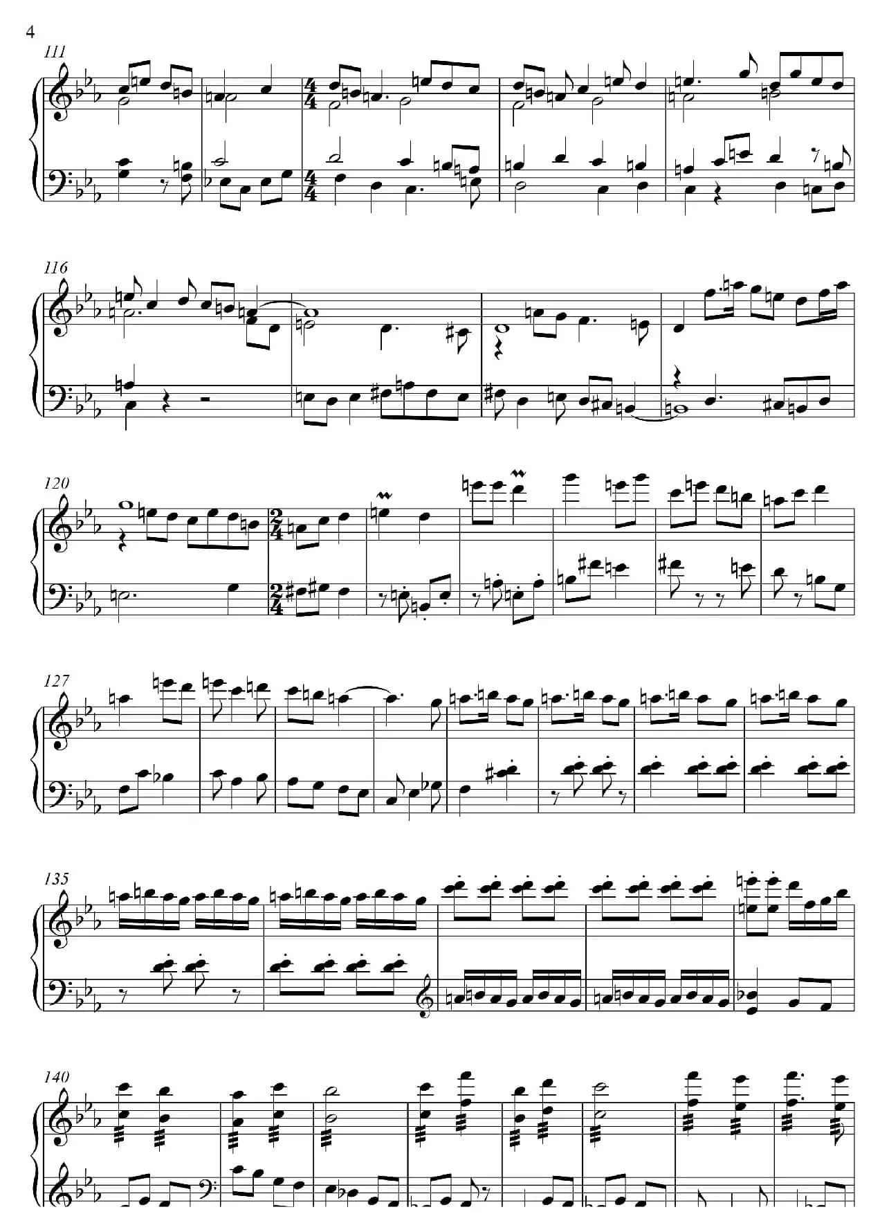 第23钢琴奏鸣曲“高甲缘”Piano Sonata No·23（三个乐章）