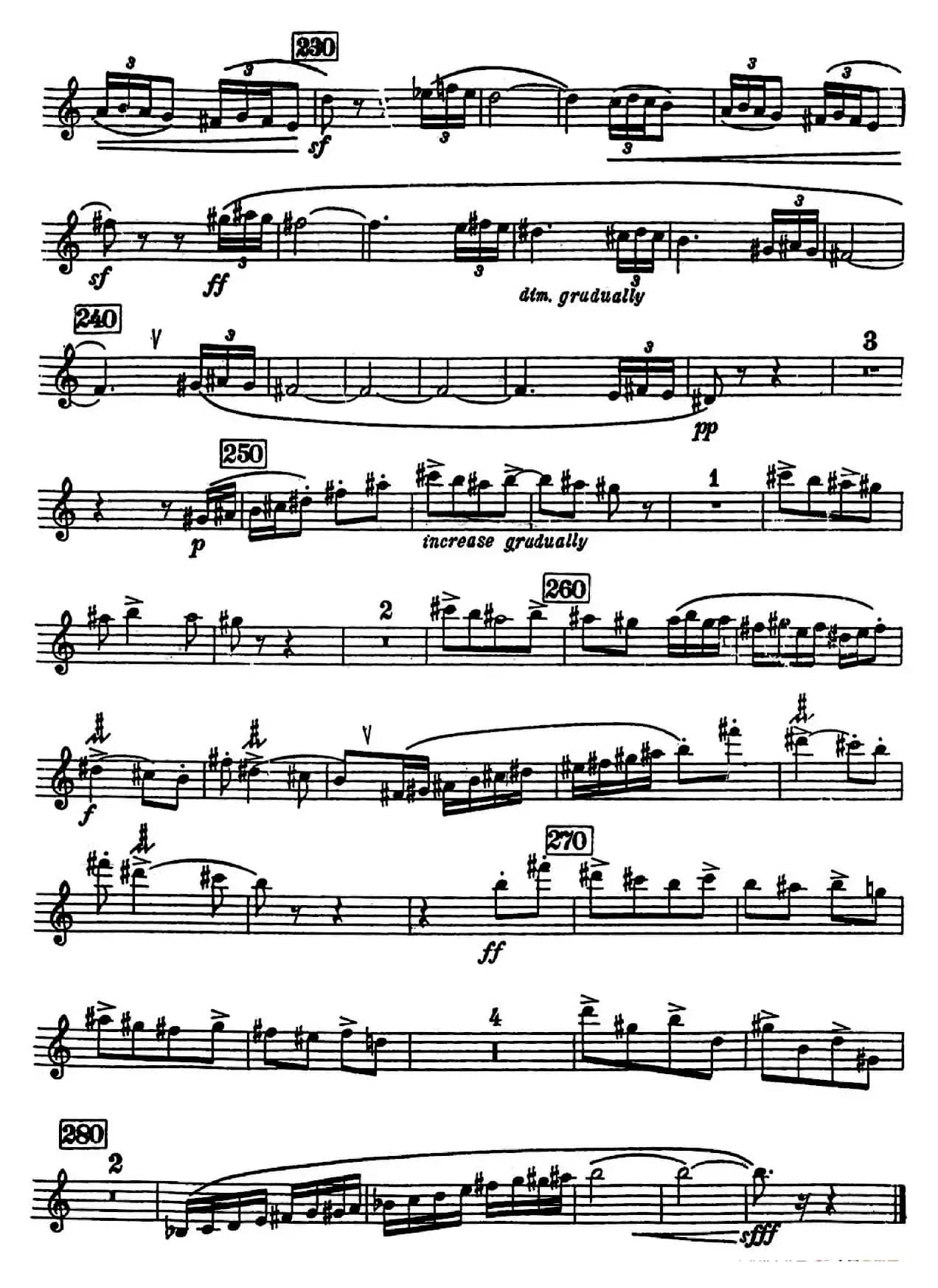 克莱斯顿（萨克斯谱）