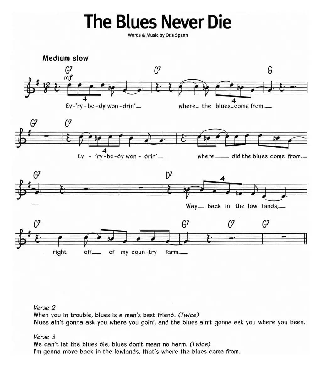 蓝调音乐：The Blues Never Die