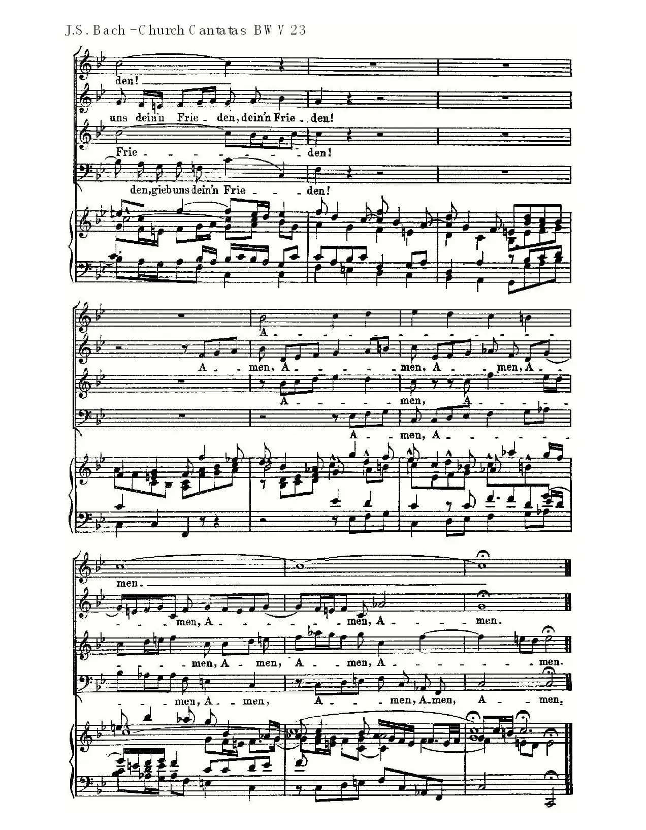 Du wahrer Gott und Davids sohn(真正的上帝的大卫之子)