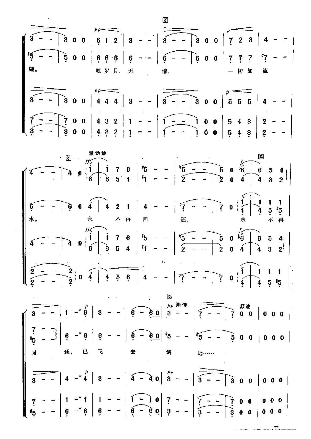 ​[俄]24青蓝的夜晚（合唱）