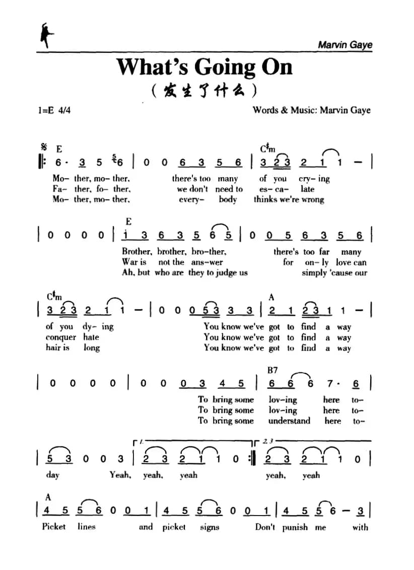 What's Going On（发生了什么）