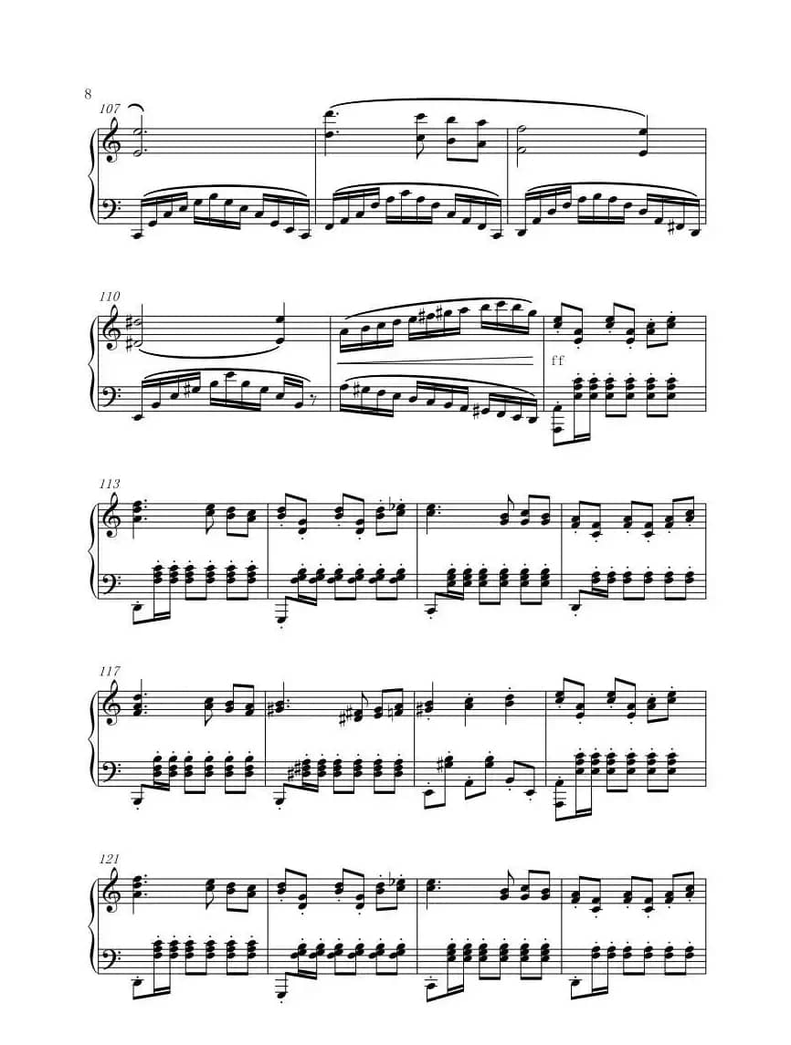 芭蕾舞练习曲（钢琴纪念版）