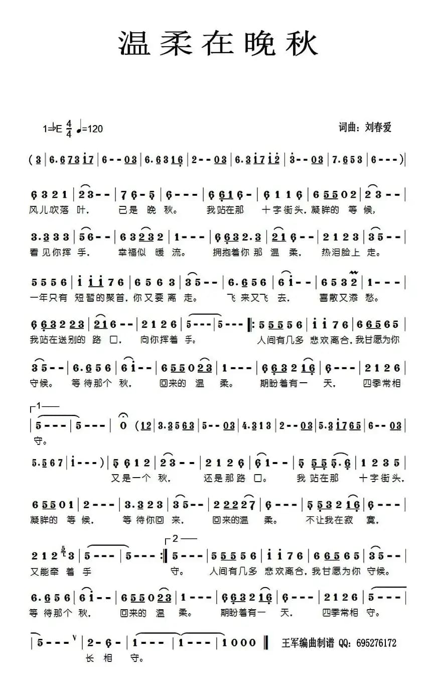 温柔在晚秋
