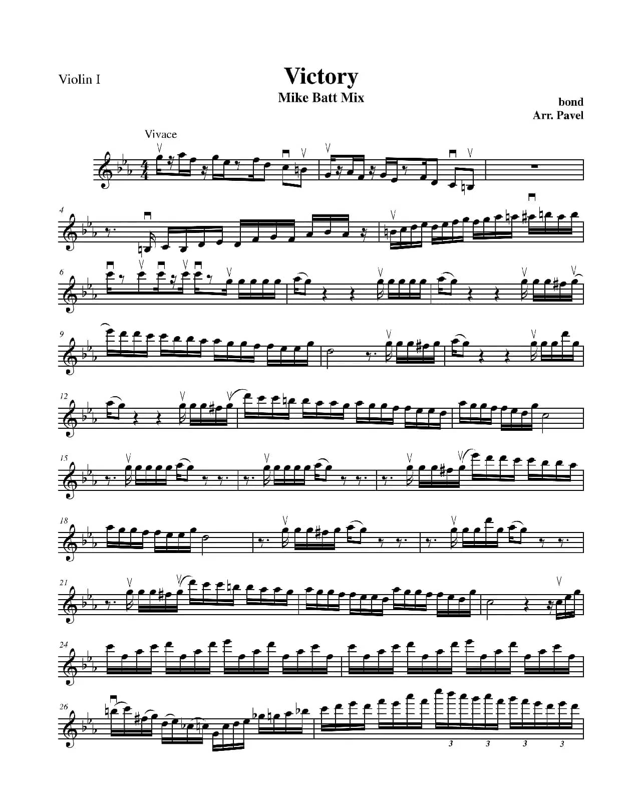 victory（小提琴）