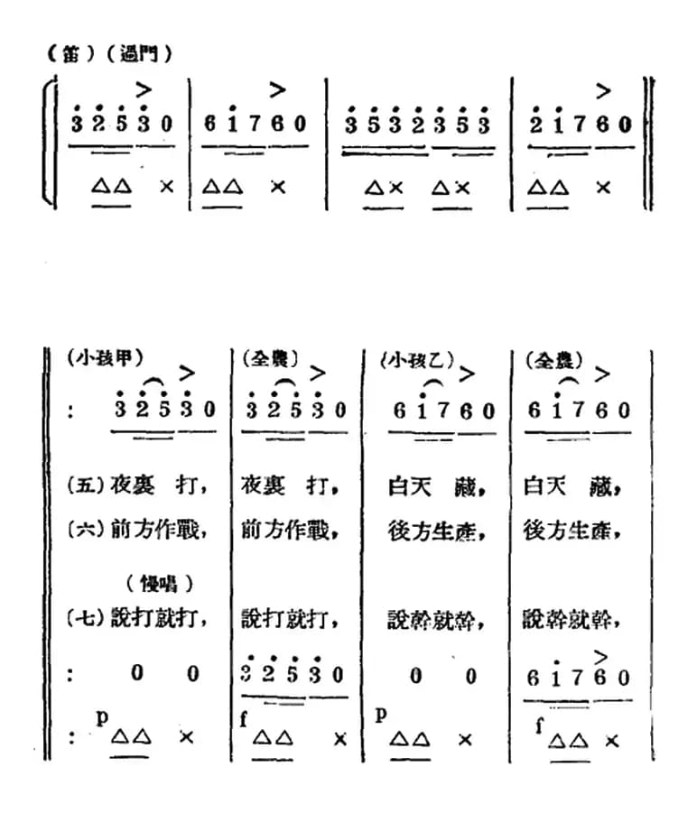 生产大合唱（二幕活报型歌剧）