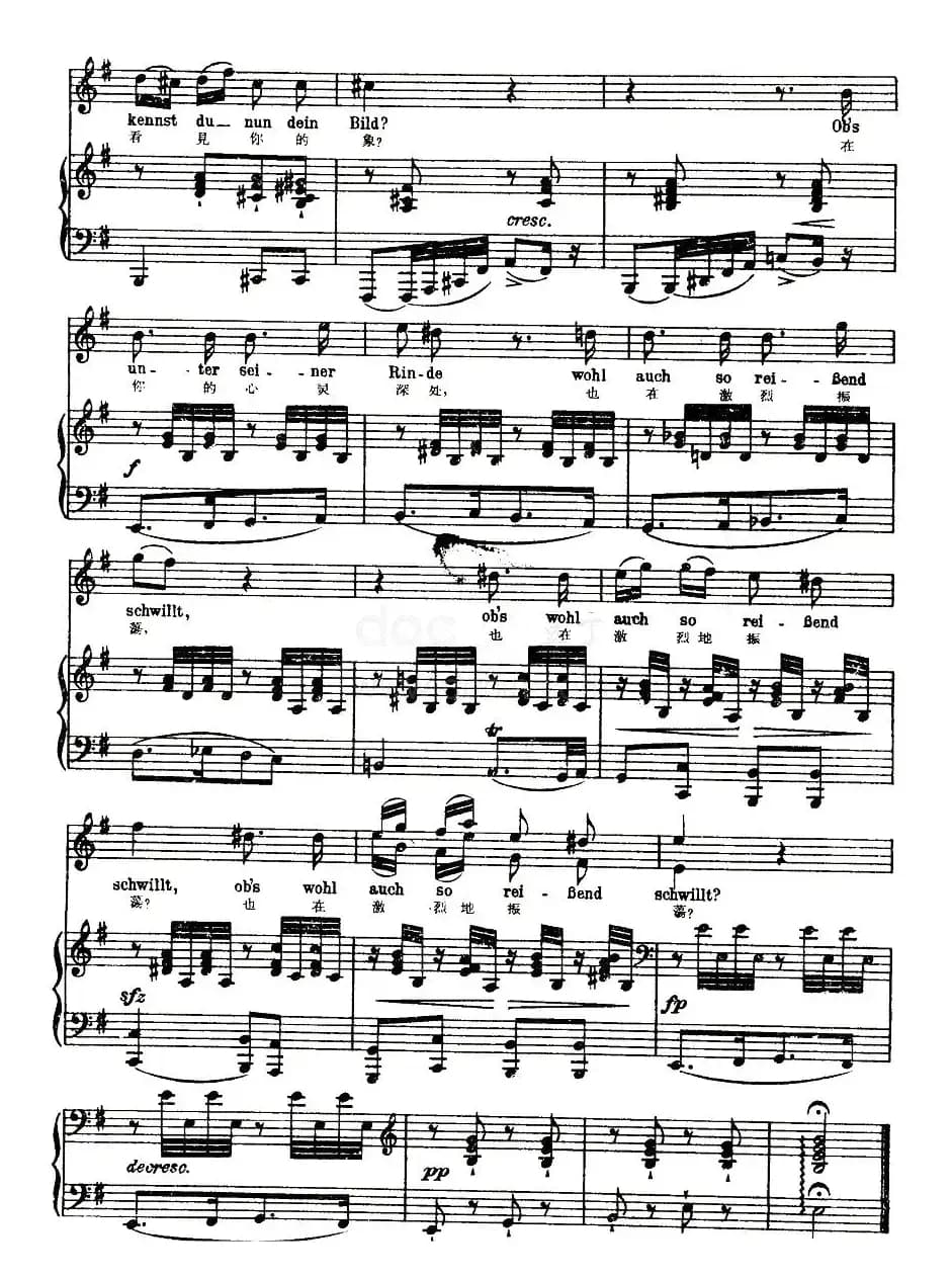 在河面上（中外文对照版、正谱 [奥]）