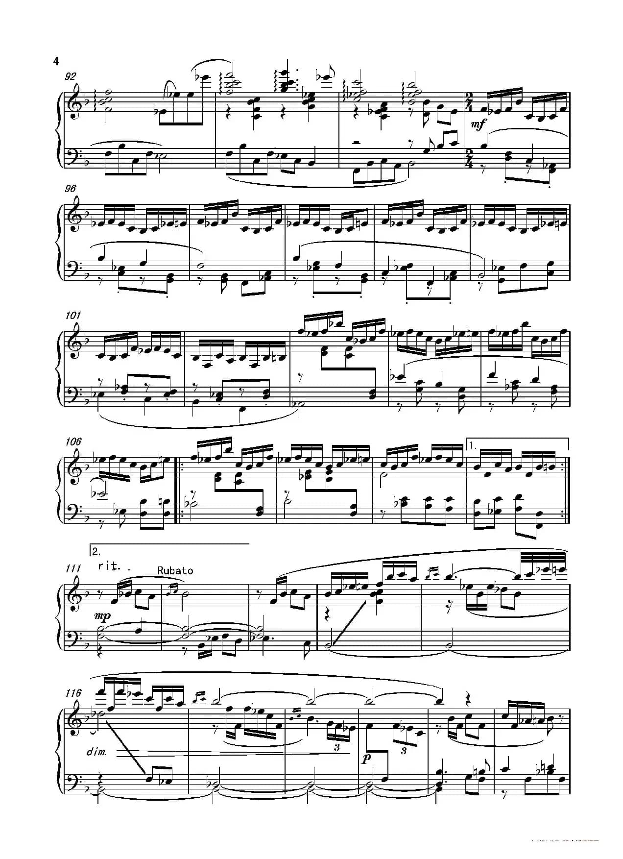 第一钢琴奏鸣曲PianoSonata No.1