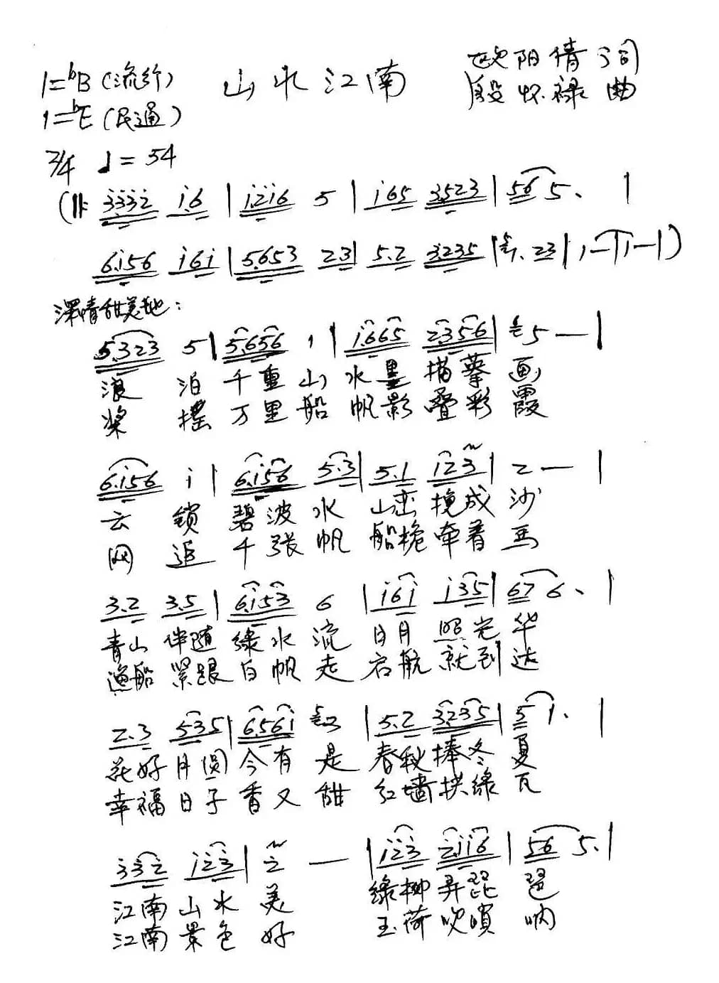 写不尽的还是江南