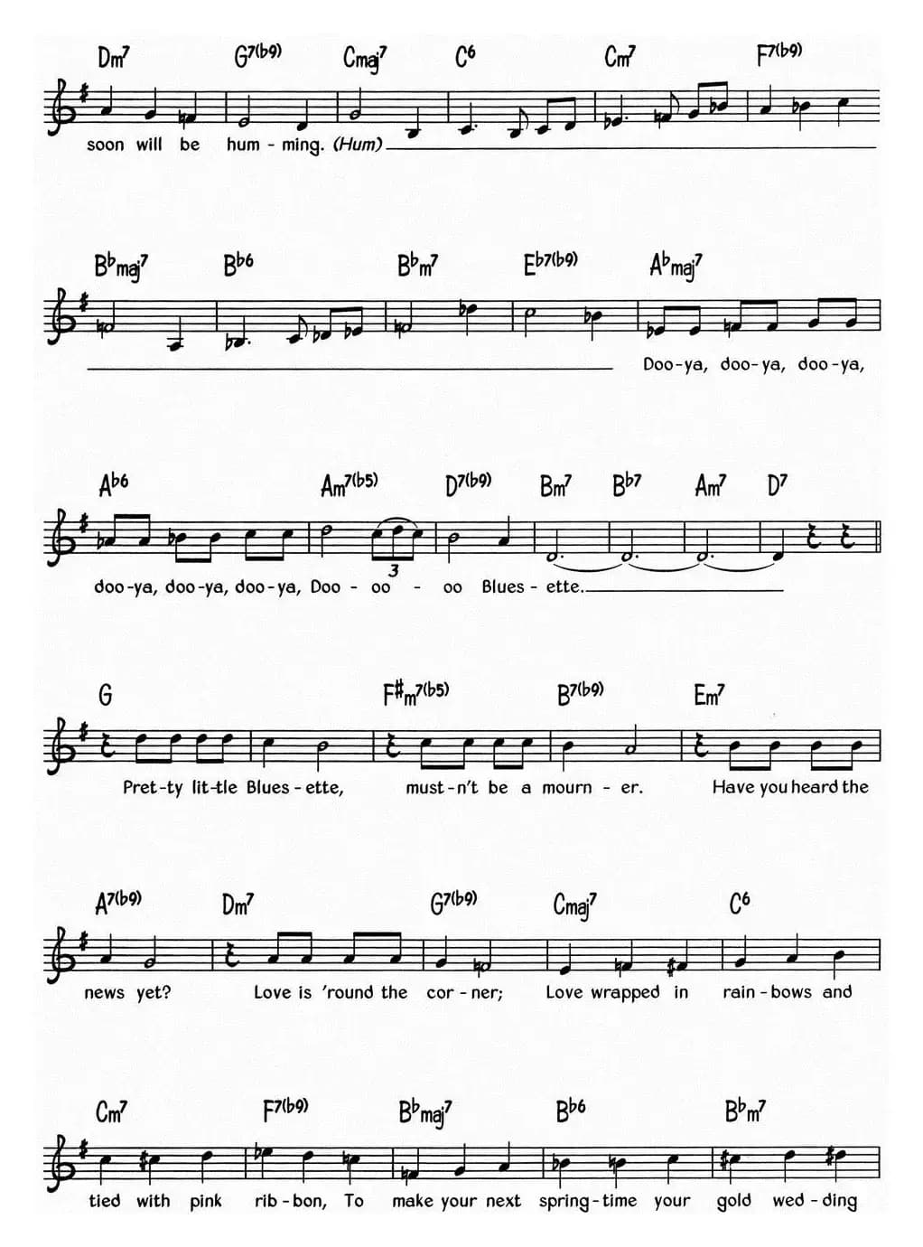 蓝调音乐：Bluesette