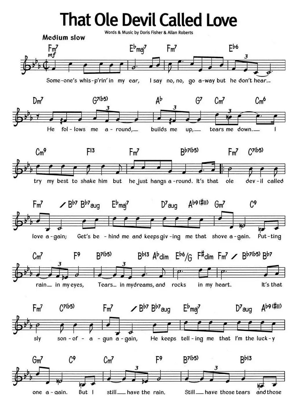 蓝调音乐：That Ole Devil Called Love