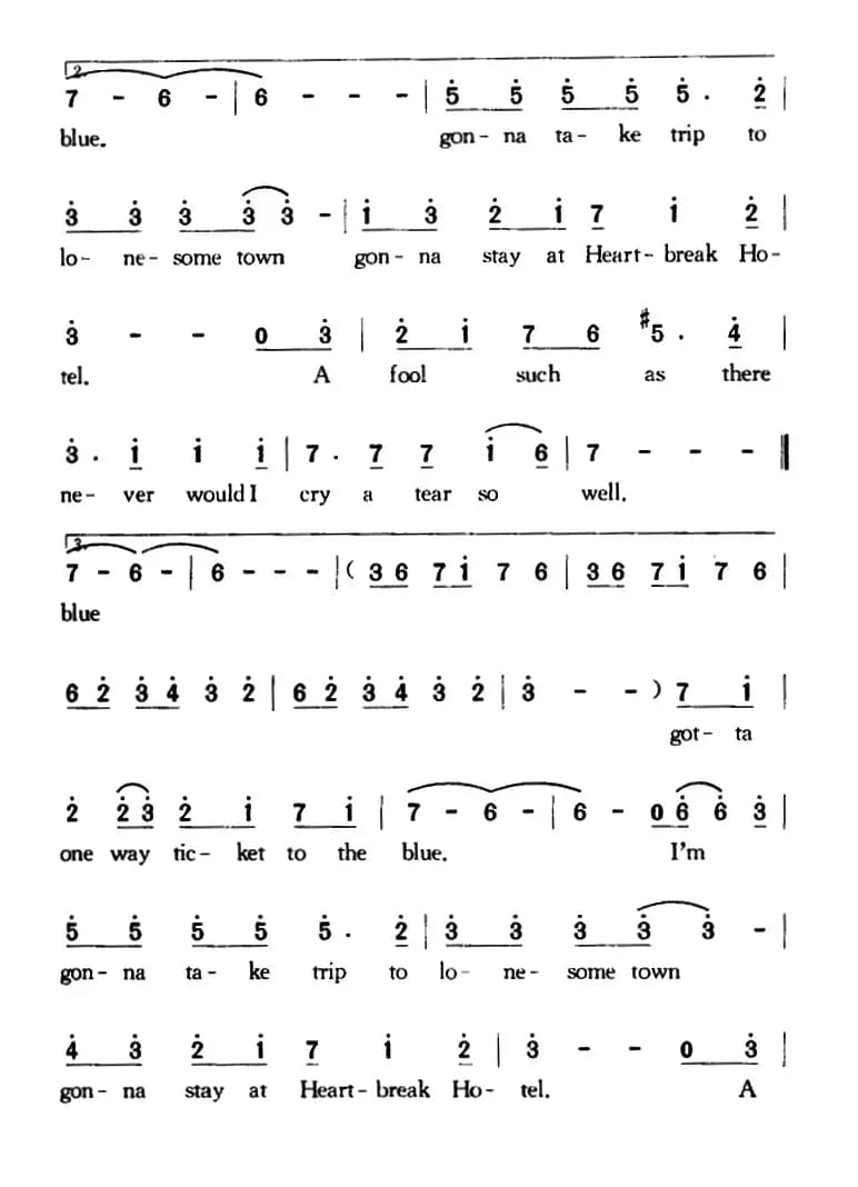 One Way Ticket（单程车票）