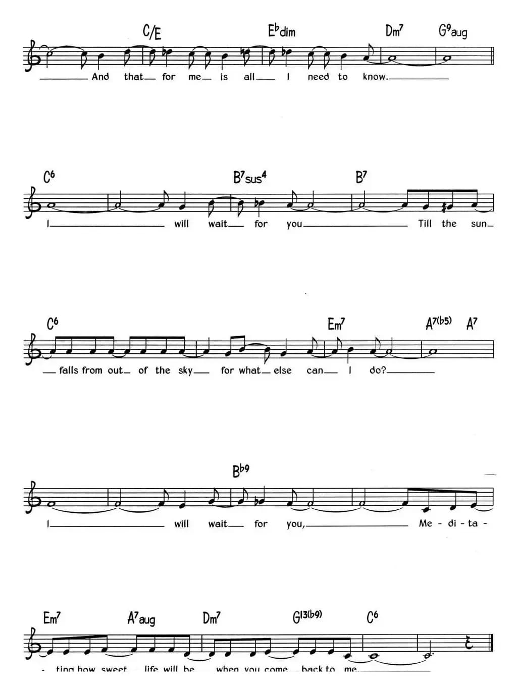 蓝调音乐：Meditation（Meditacao）