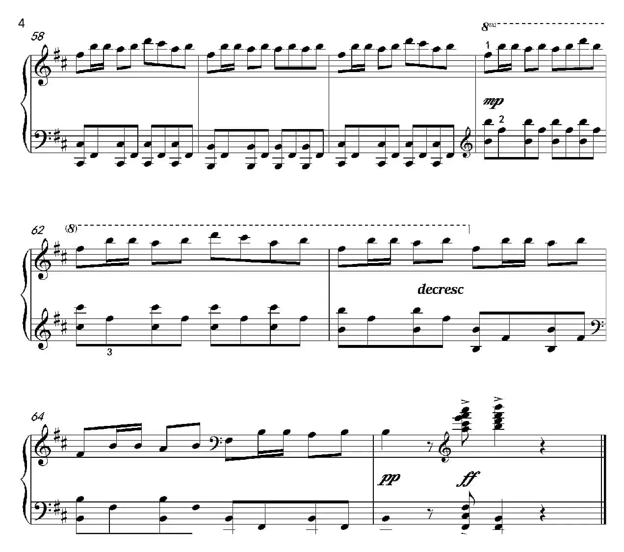 小苹果（沈建国钢琴版）