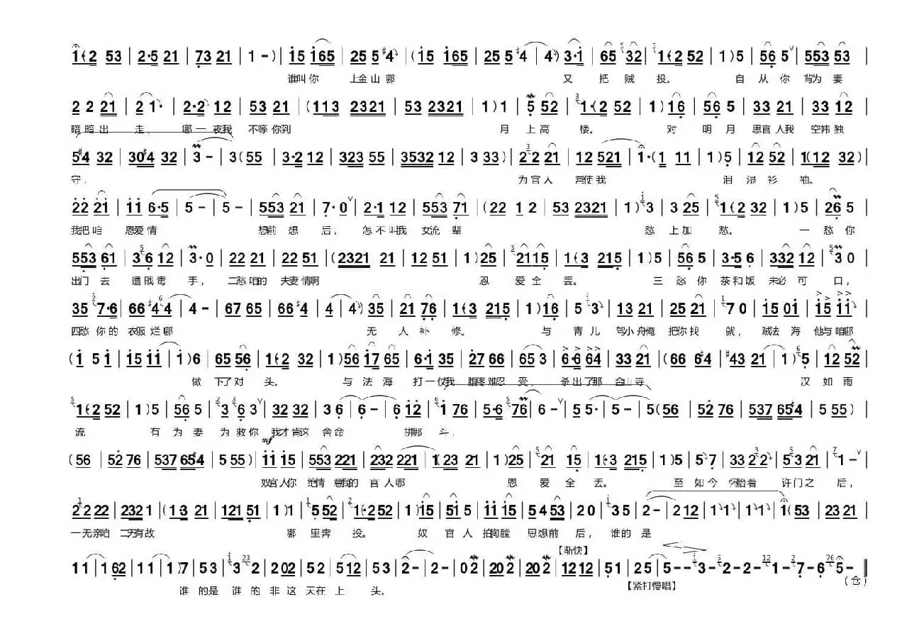 谁的是谁的非天在上头（豫剧《白蛇传》白素贞唱段）