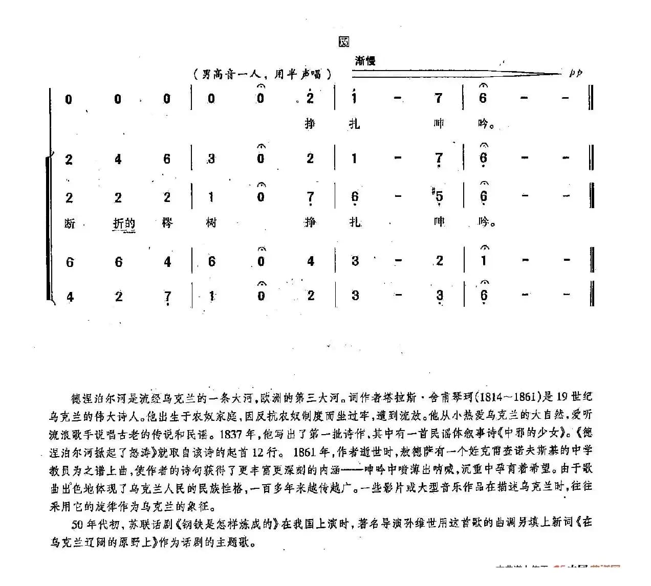 ​[俄]135德涅泊尔河掀起怒涛（合唱）