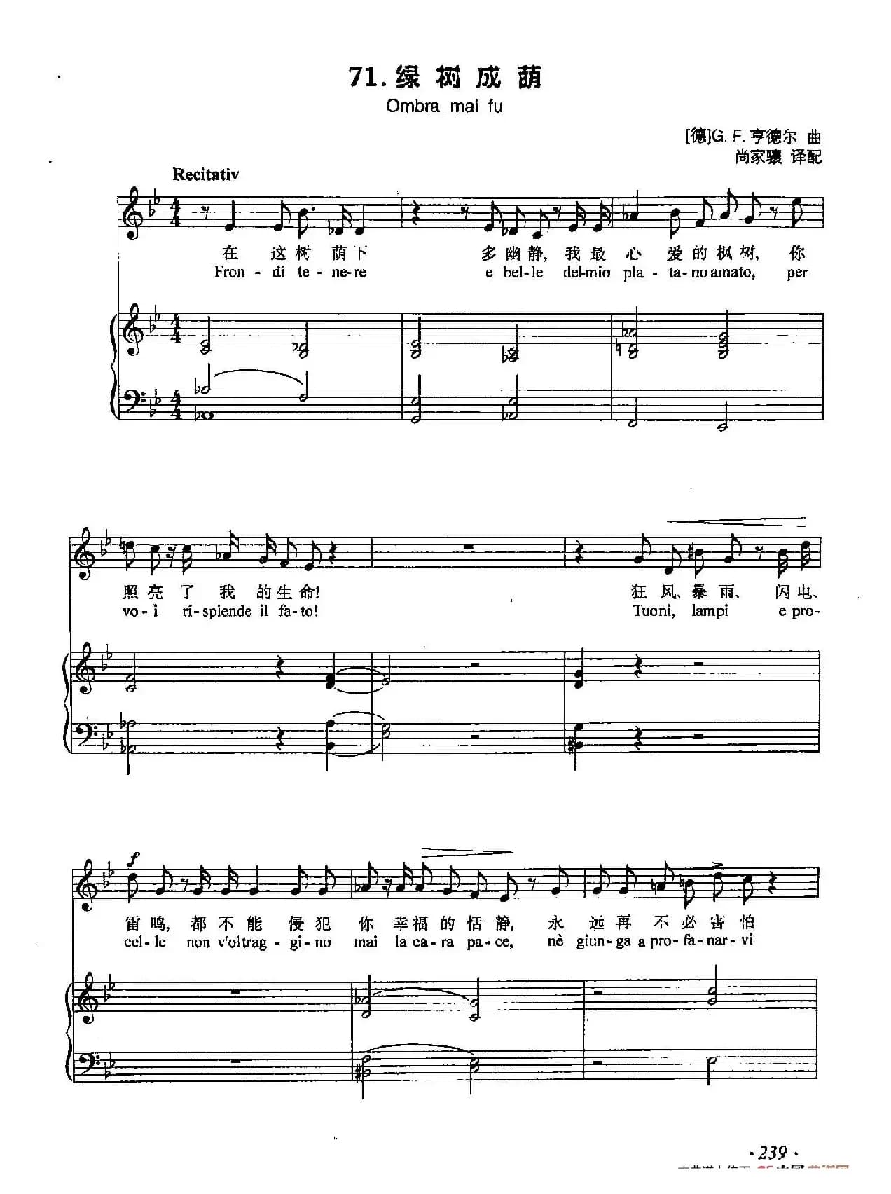 丁小琴编-71绿树成荫（正谱）