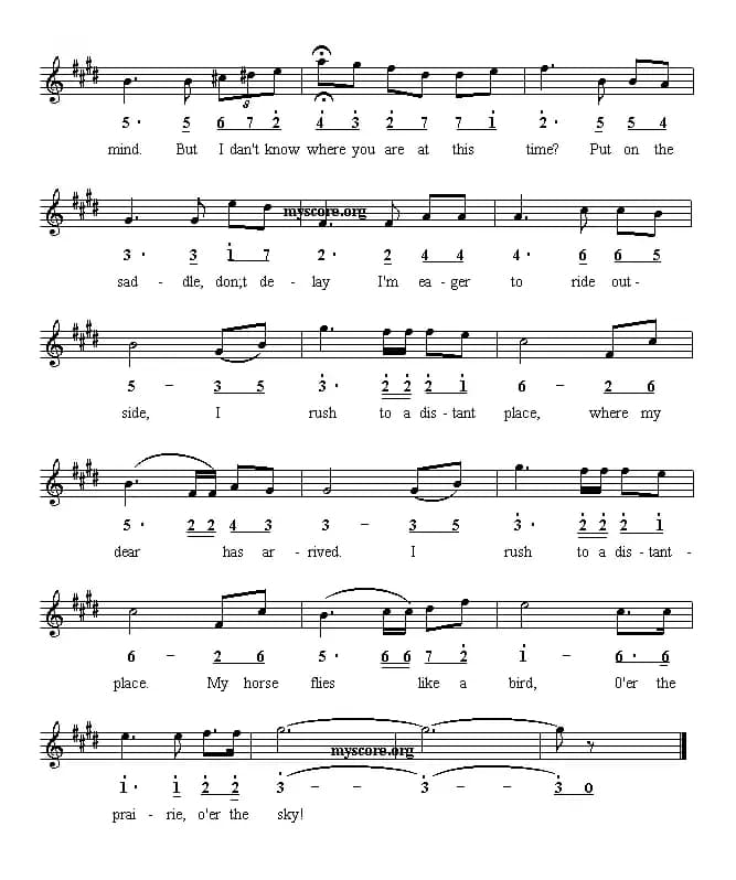 Under the silver moonlight（在银色月光下）