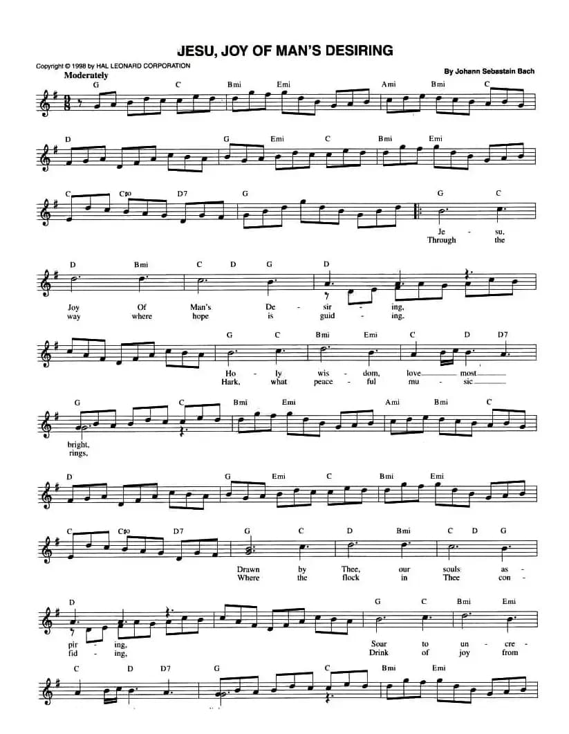 JESU,JOY OF MAN'S DESIRING