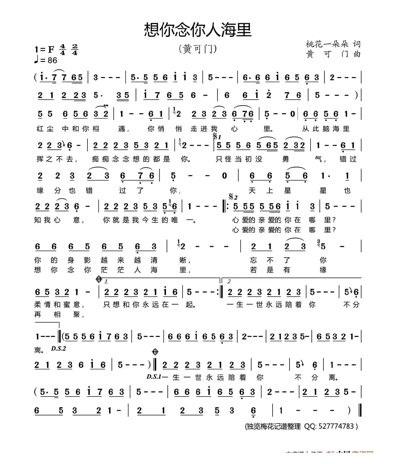 想你念你人海里