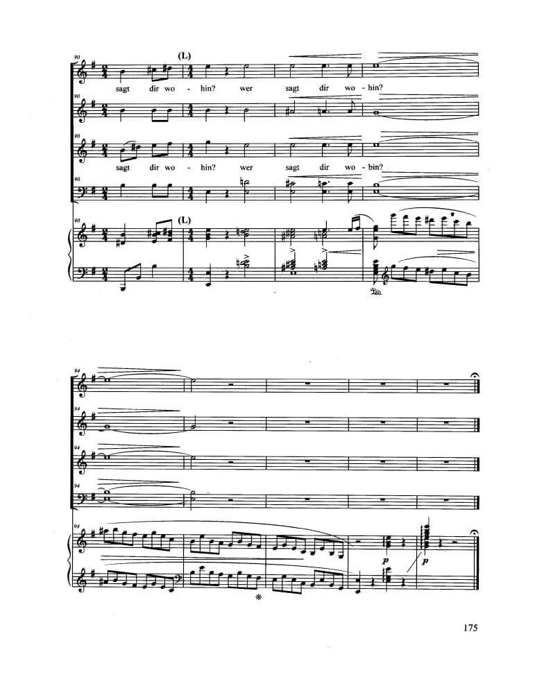 Zigeunerleben（合唱 正谱）