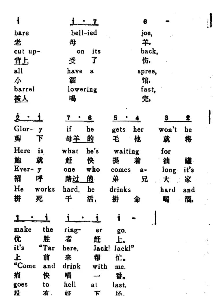 [澳大利亚]羊毛剪子咔嚓响 （Chick Go the Shears）（汉英文对照）