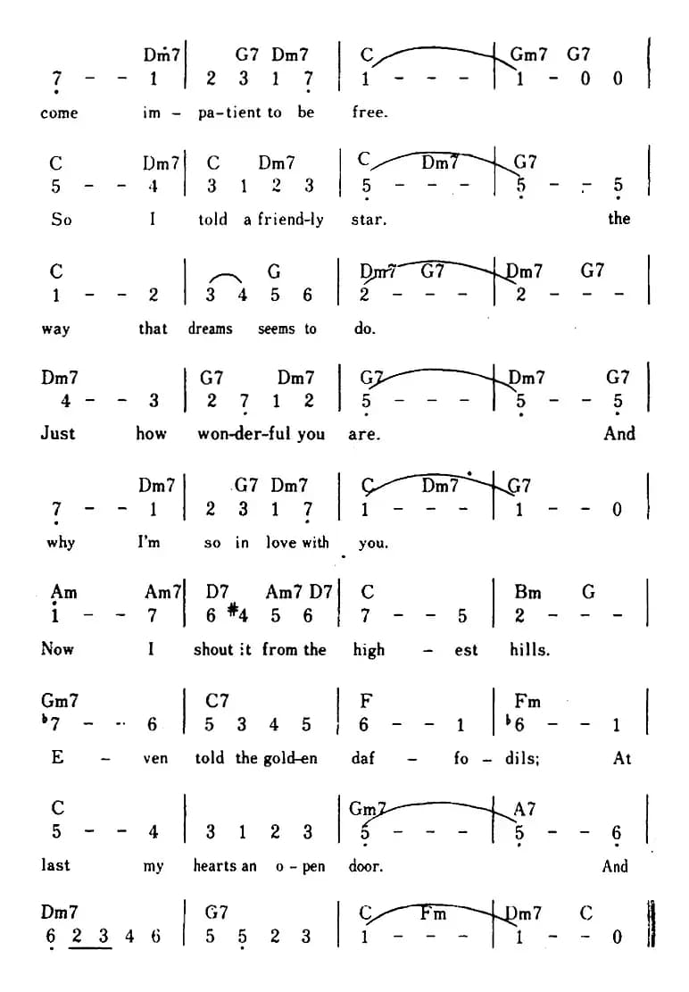[美]Secret Love（秘密的爱、带和弦）