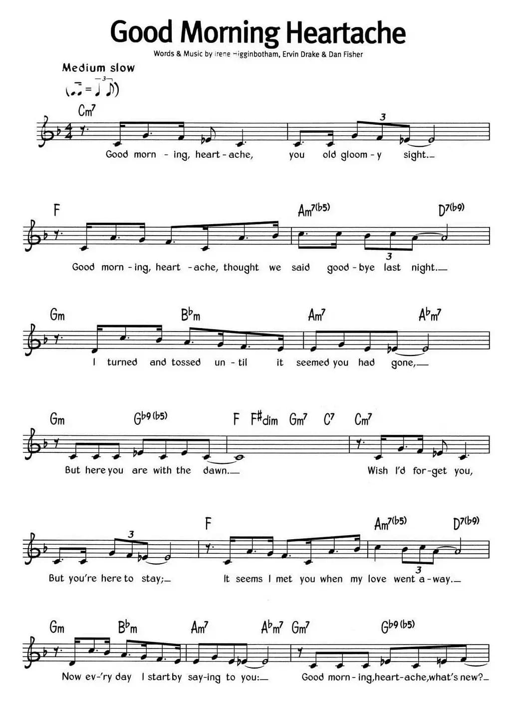 蓝调音乐：Good Morning Heartache