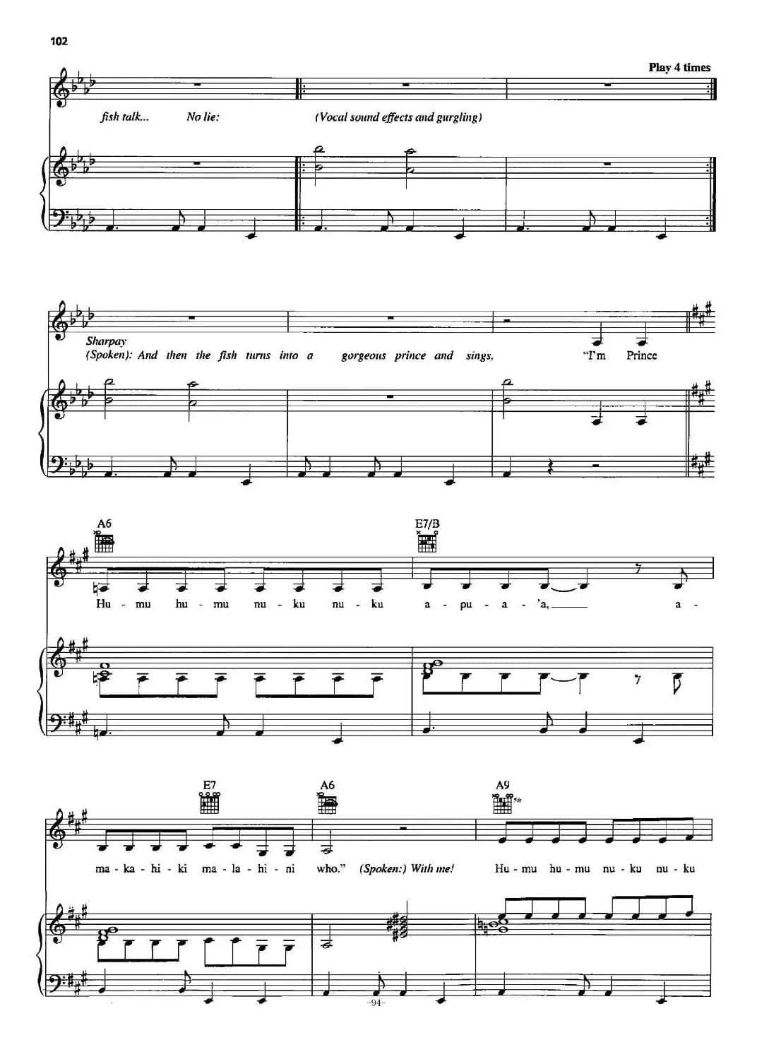 [美]Humu Humu Nuku Nuku Apuaa（正谱）