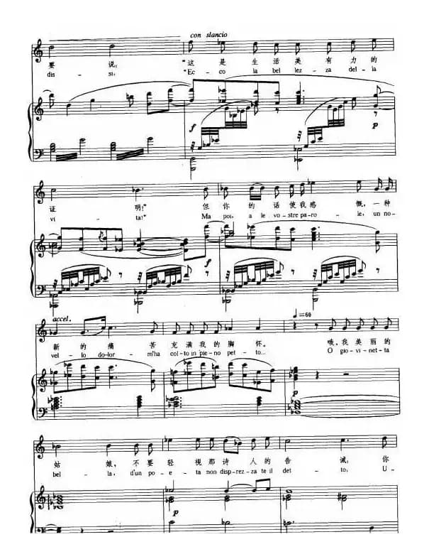 有一天我遥望天空（正谱 [意]）