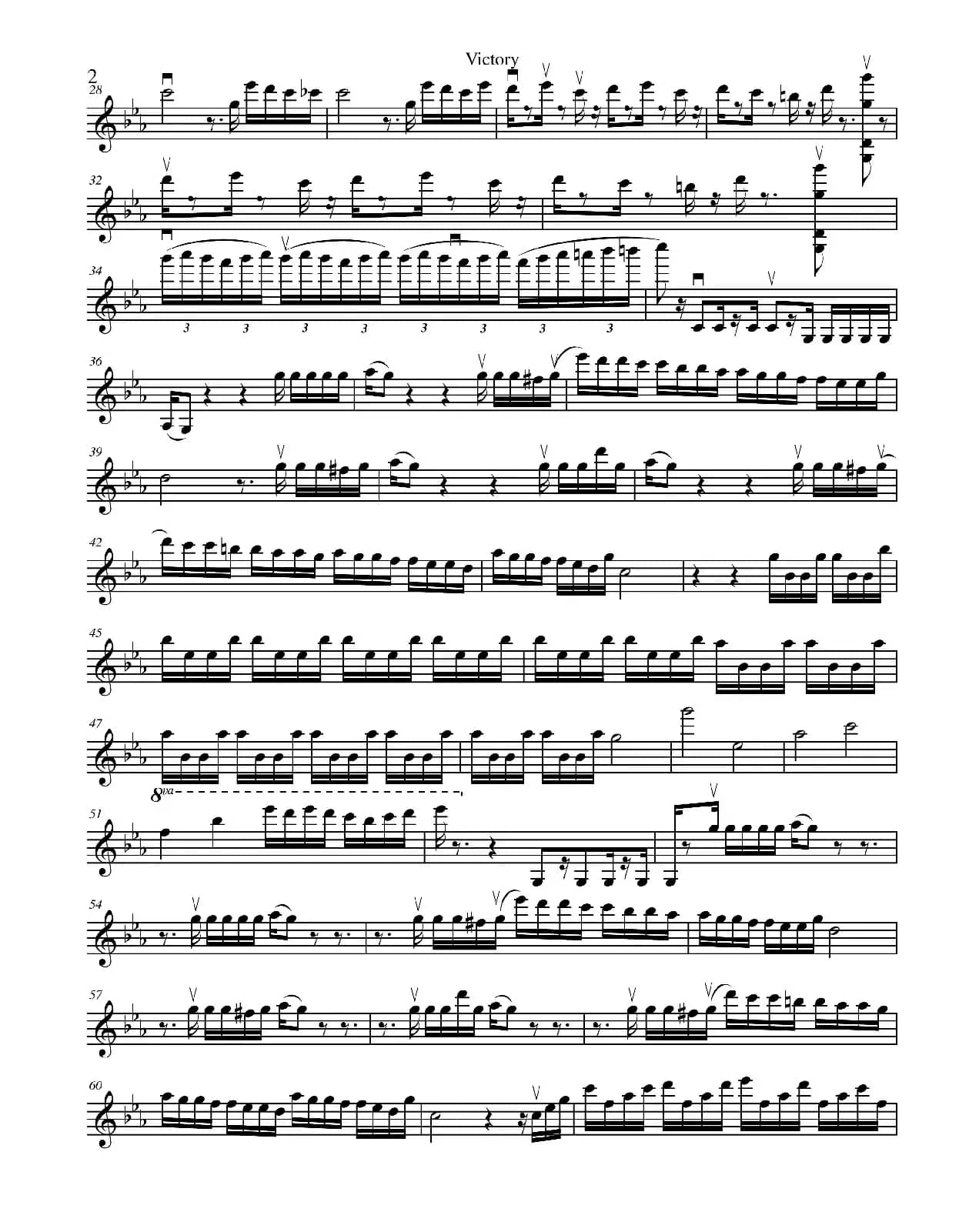 victory（小提琴）