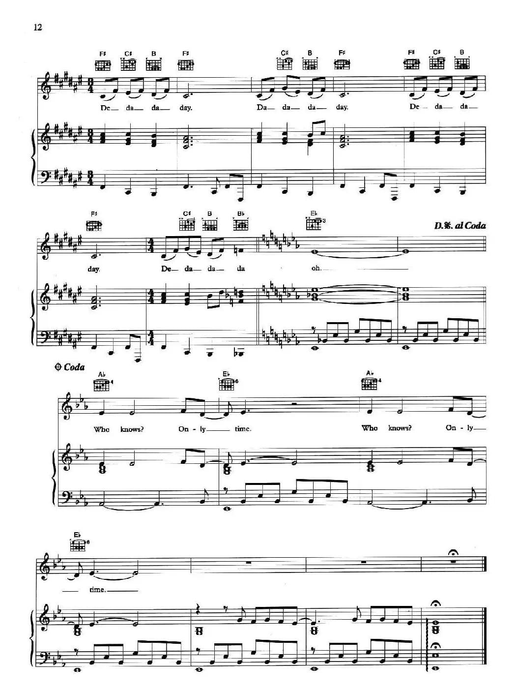 ONLY TIME （只有时间）