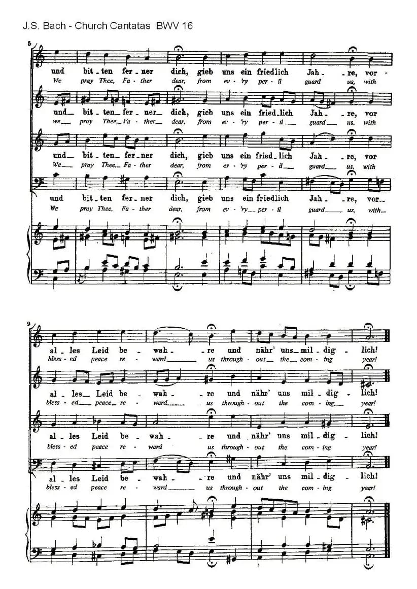 Herr Gott, ich loben wir（上帝我主，我们颂扬您）