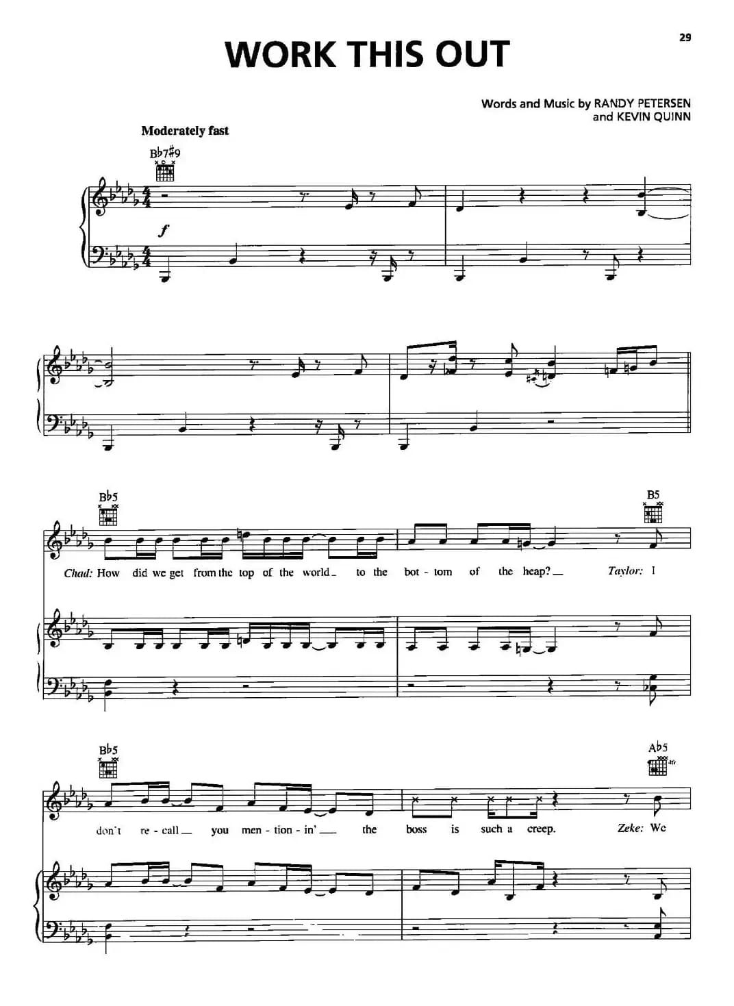 [美]Work This Out（正谱）