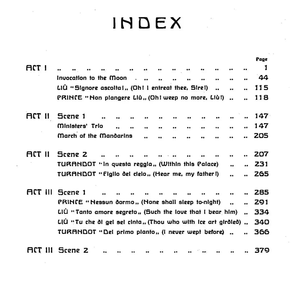 《图兰朵公主》三幕五场歌剧（英意双语）全谱（钢琴伴奏谱 P1——27）
