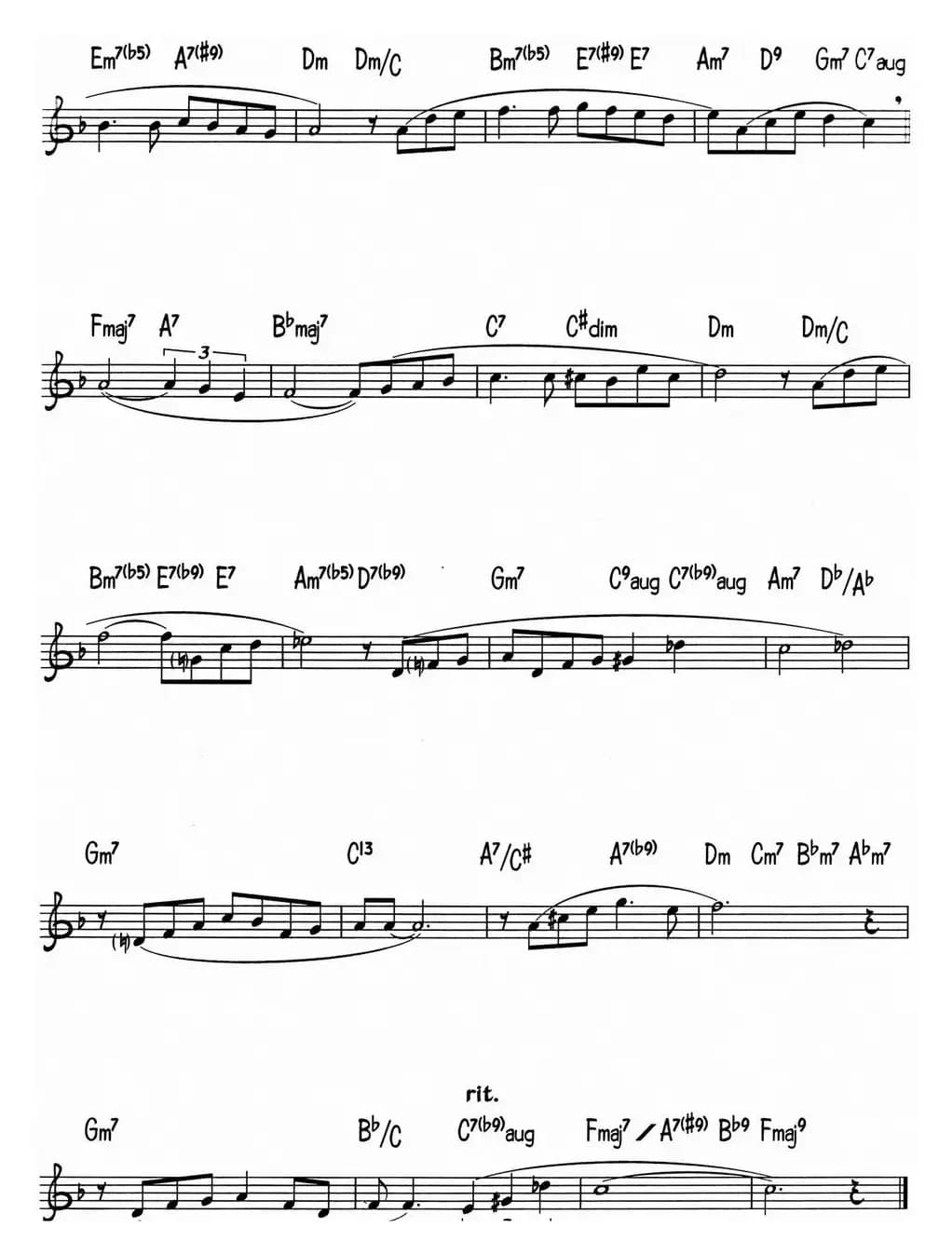 蓝调音乐：I Remember Clifford