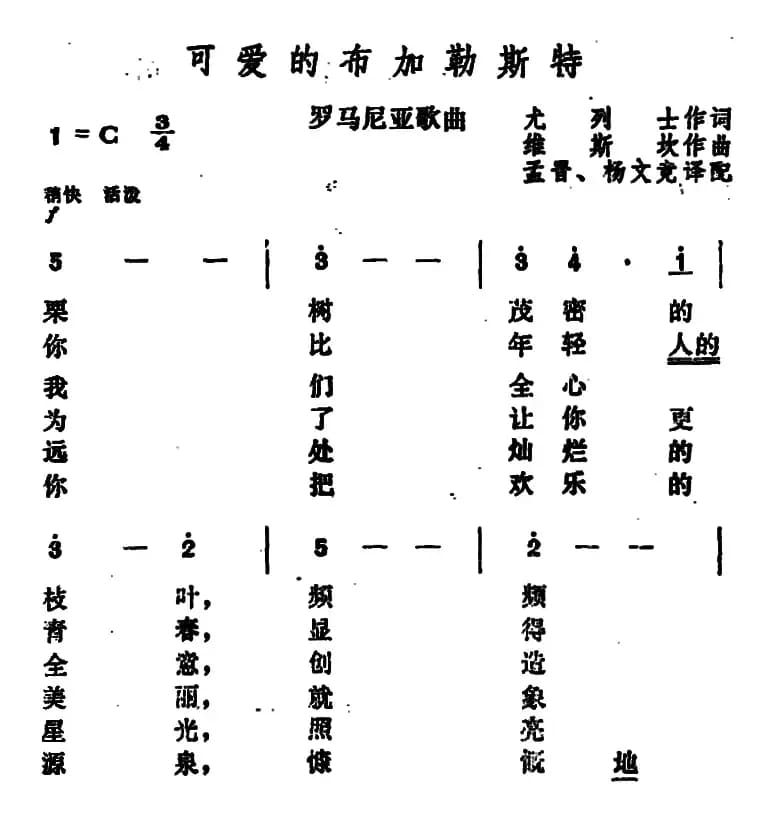 [罗马尼亚]可爱的布加勒斯特 