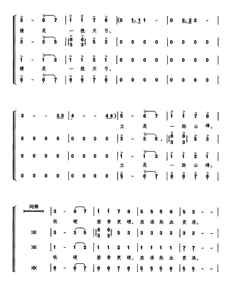 不可战胜（选自音乐舞蹈史诗《复兴之路》）